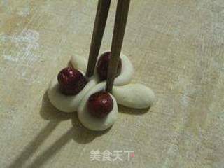 枣花馍的做法步骤:8