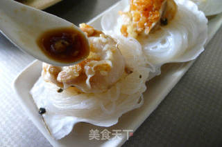蒜蓉粉丝蒸扇贝的做法步骤:8