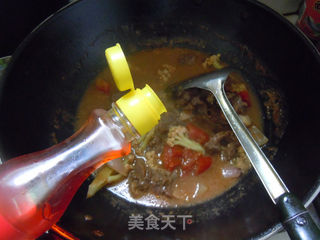 夏天开胃汤汁---醋香酸辣牛腩的做法步骤:11