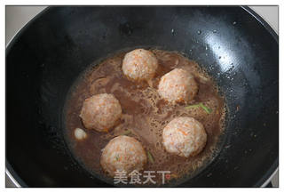 不上火——酱烧狮子头的做法步骤:11