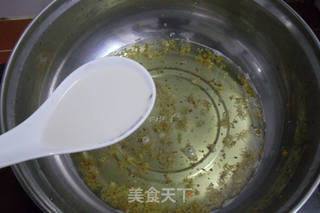 蜜豆桂花马蹄糕的做法步骤:5