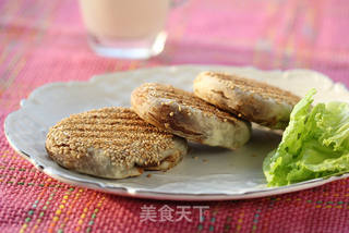 麻酱烧饼的做法步骤:14