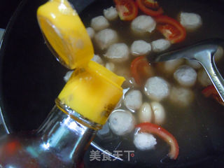 西红柿肉丸汤的做法步骤:12