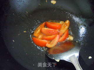 酸酸甜甜茄汁香---番茄烧豆腐的做法步骤:5