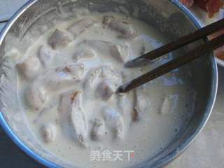 糖醋菠萝里脊的做法步骤:4