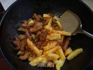 糖醋菠萝里脊的做法步骤:9