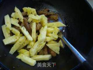 糖醋菠萝里脊的做法步骤:8