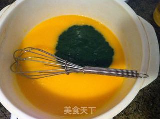 纯天然菠菜蛋糕的做法步骤:3