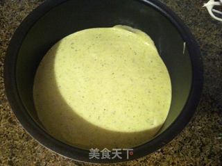 纯天然菠菜蛋糕的做法步骤:11