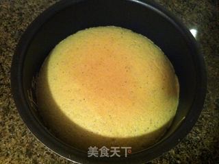 纯天然菠菜蛋糕的做法步骤:13