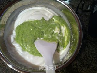 纯天然菠菜蛋糕的做法步骤:9