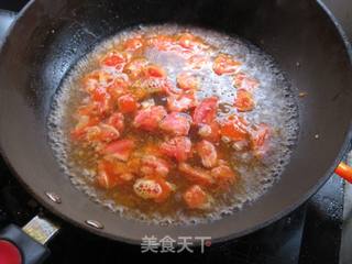 番茄肉丸汤的做法步骤:5