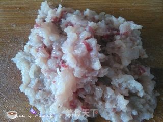 鱼肉酿豆腐的做法步骤:3