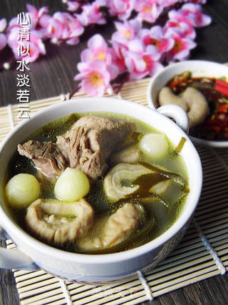 苦藠炖大肠的做法步骤:10