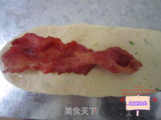土豆培根咸面包的做法步骤:6