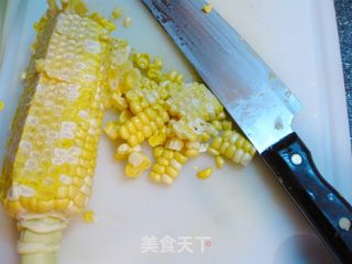 新鲜玉米蒸饼的做法步骤：1