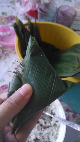 红豆粽子----好吃不腻的做法步骤:6
