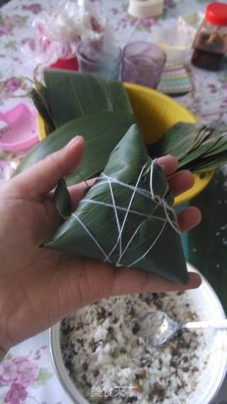 红豆粽子----好吃不腻的做法步骤:7