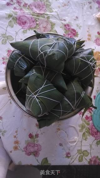 红豆粽子----好吃不腻的做法步骤:8