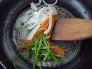 香辣Q弹---辣炒年糕的做法步骤:3
