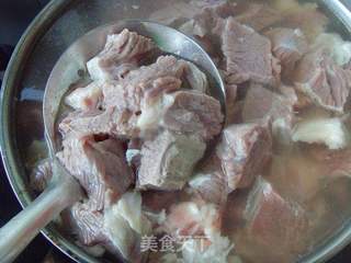 醇香清鲜萝卜炖牛肉的做法步骤:2