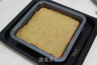 大理石抹茶蜜豆蛋糕 —— 让你爱上茶香、爱上蜜豆的清甜的做法步骤:10