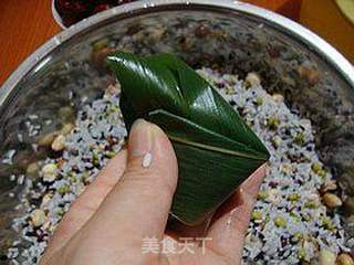 粽情端午------【紫糯八宝粽子】的做法步骤:8