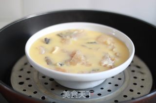 鲈鱼蒸蛋的做法步骤:4