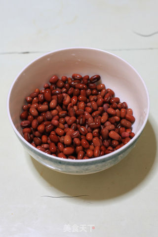 桂花蜜豆粽的做法步骤:2