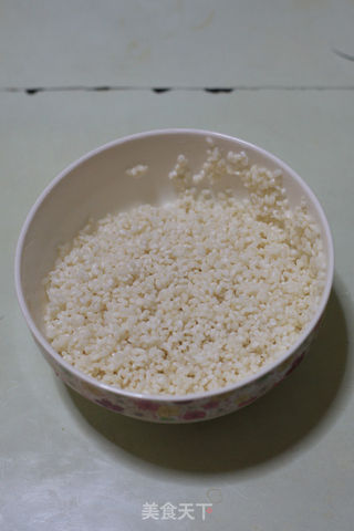 桂花蜜豆粽的做法步骤:3