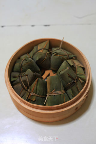 桂花蜜豆粽的做法步骤:8