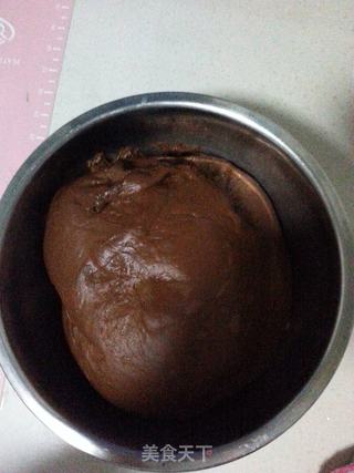 可可土司的做法步骤:3