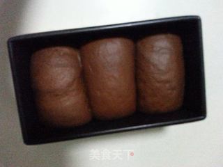 可可土司的做法步骤:5
