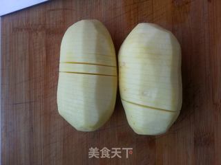 培根烤土豆的做法步骤:2