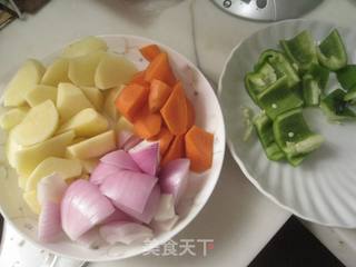 大盘鸡的做法步骤:3