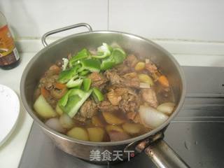 大盘鸡的做法步骤:12