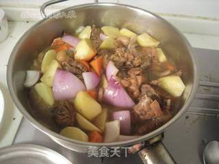 大盘鸡的做法步骤:11