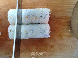 夏季无油烟凉爽晚餐——家庭版简易加州卷的做法步骤:8