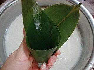 粽情端午-----【蜜枣牛角粽子】的做法步骤:2