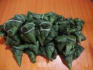 粽情端午-----【蜜枣牛角粽子】的做法步骤:7