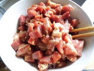 花生猪肉粽子的做法步骤:4
