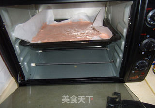 【红曲戚风蛋糕卷】的做法步骤:13