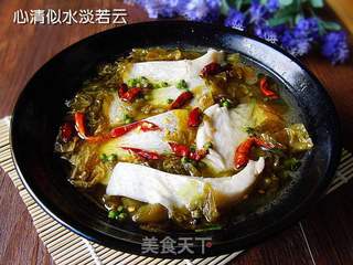 青花椒酸菜鱼的做法步骤:9
