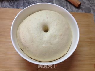 燕麦牛奶吐司的做法步骤:3
