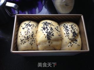 燕麦牛奶吐司的做法步骤:9