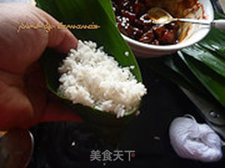 叉烧肉粽的做法步骤:8