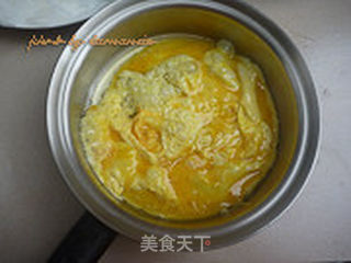 鸡蛋韭菜粉皮的做法步骤:2
