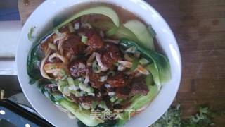 红烧牛肉面--舌尖上的美食2的做法步骤:10