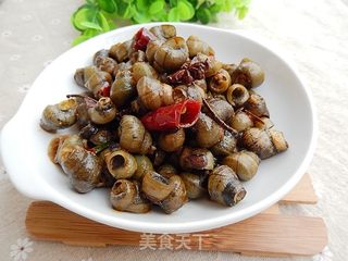 香辣田螺的做法步骤:9