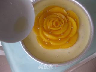 黄桃慕斯蛋糕的做法步骤:16